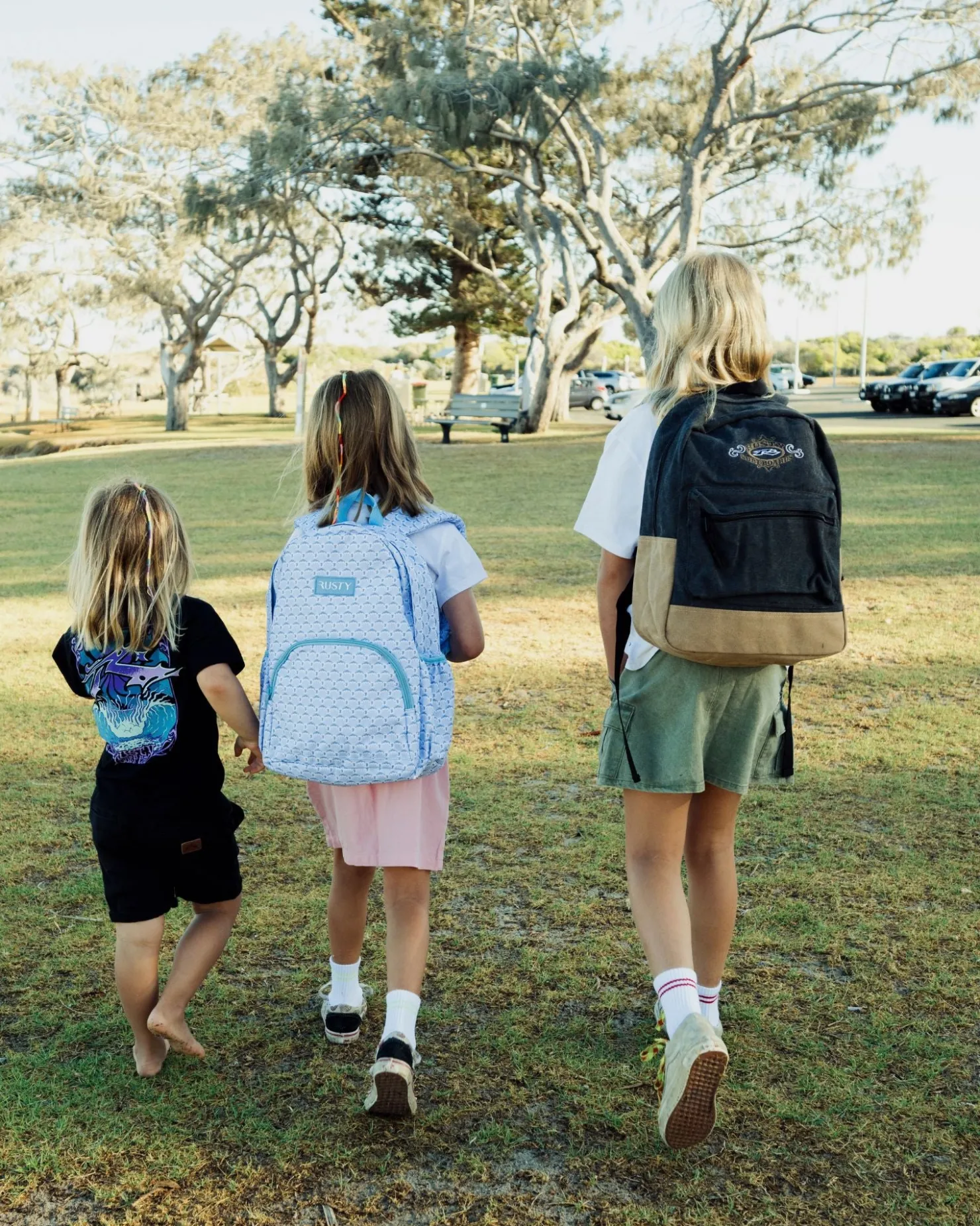 Kids Rusty Soulful Shell Patterned Backpack