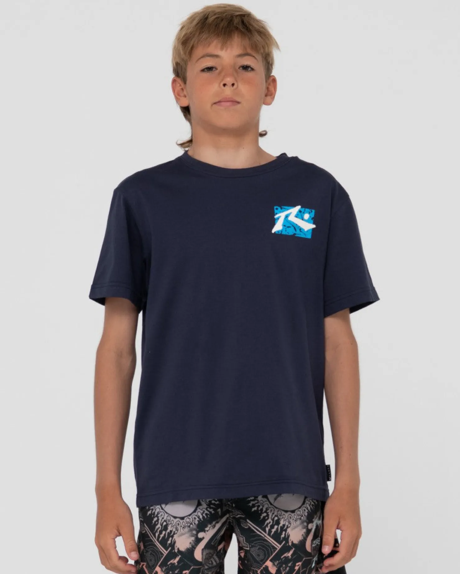 Kids Rusty Splat Down Short Sleeve Graphic Tee Boys