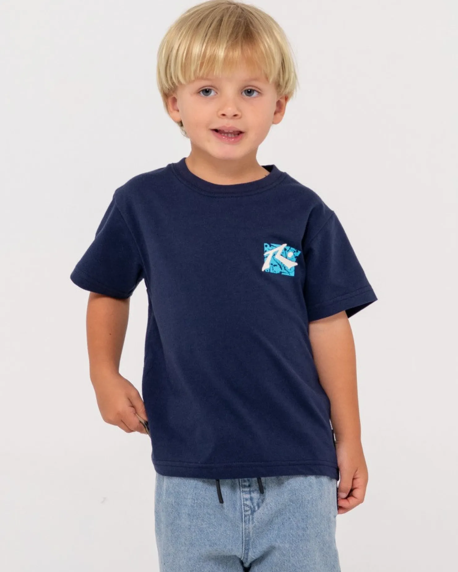 Kids Rusty Splat Down Short Sleeve Graphic Tee Runts