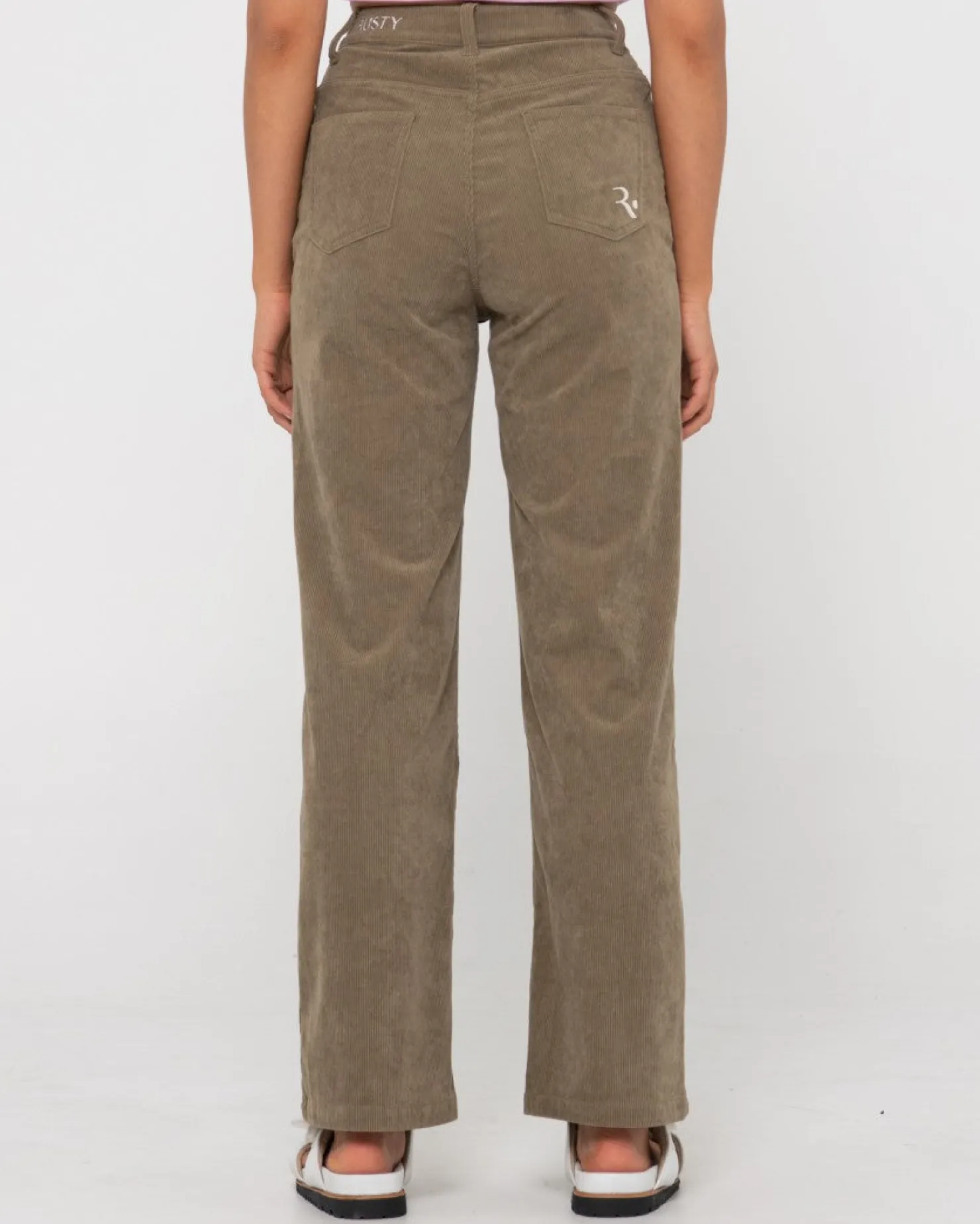 Womens Rusty The Secret High Rise Cord Pant