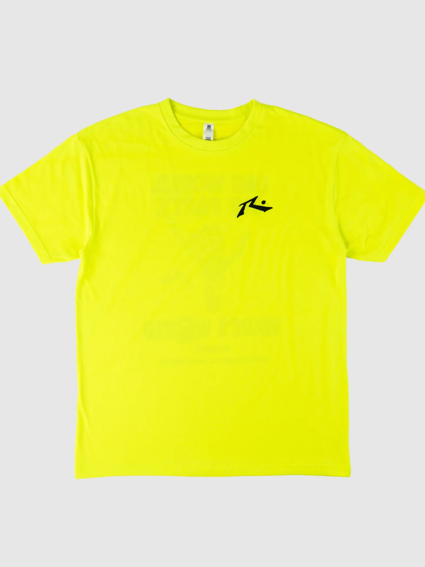 Mens Rusty Wade World Neon Tee